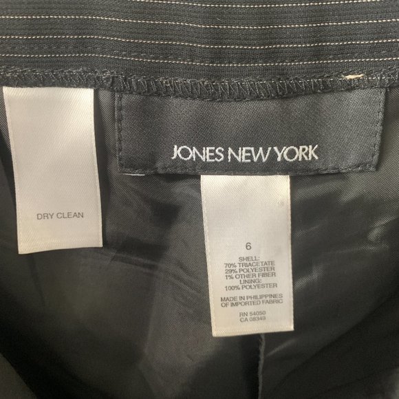 Jones New York Women's Pinstripe Dress Pants - Picture 4 of 7